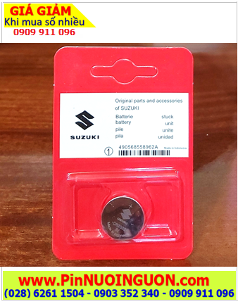 SUZUKI CR2032, Pin Remote Ôtô SUZUKI CR2032 lithium 3v chính hãng /Vỉ 1viên
